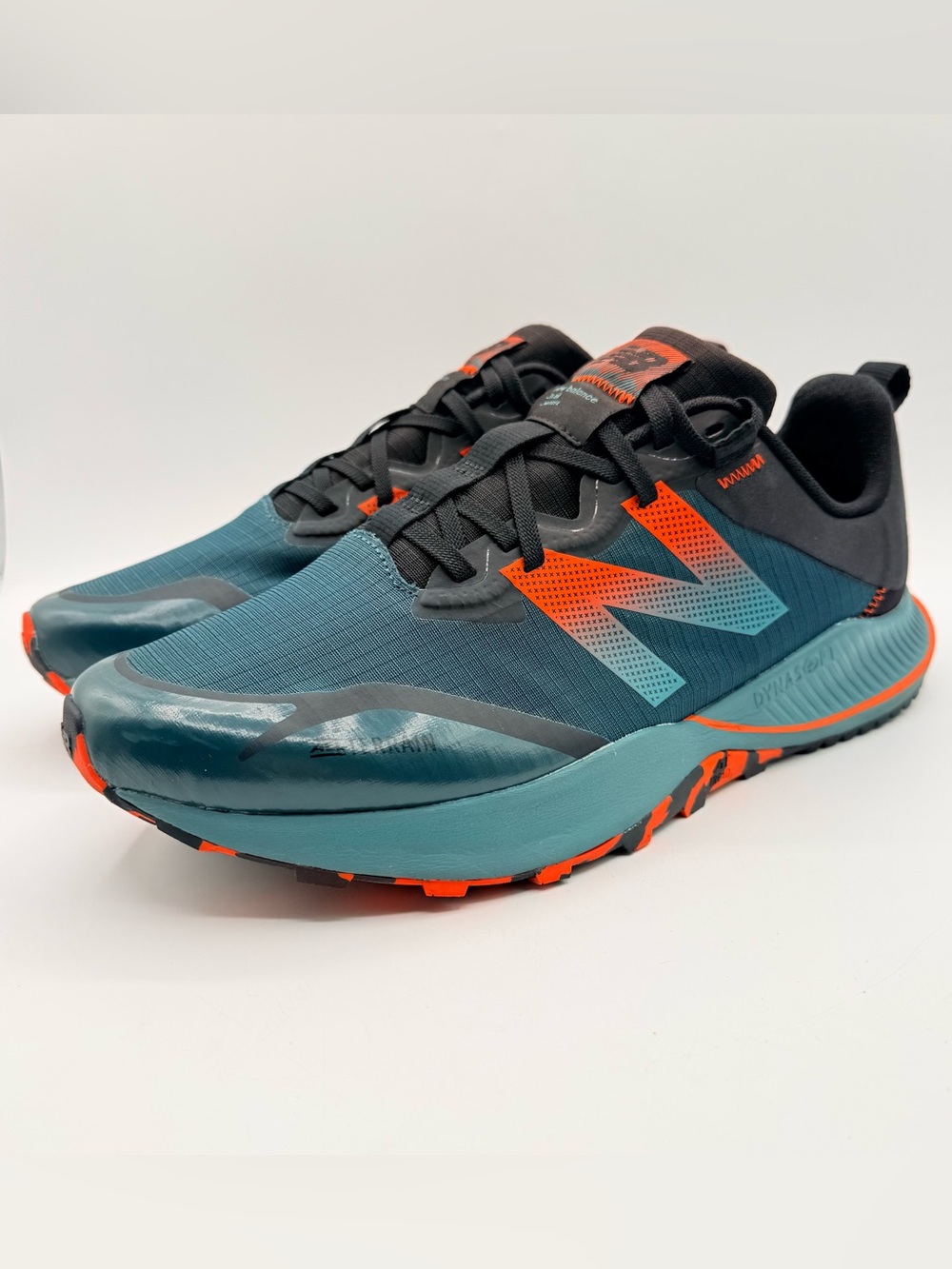 New Balance Nitrel v4 Trail Running Shoes Men’s Size 13 4E Wide Blue Orange